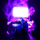 Ulanzi VIJIM VL120 Portable Dual Color Temperature Fill Light with Silicone Soft Light Shade 6 Color Paper Multi-scene Atmosphere Lighting