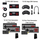 Wireless Doubles HDMI TV Mini Game Console, Model:Y2 Plus V3.0 (1800 Games)