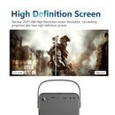 WiFi Wireless Portable HD 4K Smart Projector, Specification:English(AU Plug)