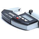 Digital Display Outer Diameter Micrometer 0.001mm High Precision Electronic Spiral Micrometer Thickness Gauge, Model:0-25mm