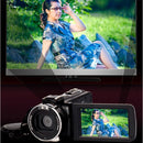 4K HD Night Vision 48MP Home WiFi Live Camcorder DV Digital Camera, Style:Microphone