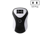 Ultrasonic Multifunctional Mouse Repeller Energy-Saving Silent Insect Repeller, Plug Type:US Plug(Black White)