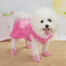Dog Spring and Summer Thin Lace Princess Dress Small Pet Clothing, Size:XL(Pink)