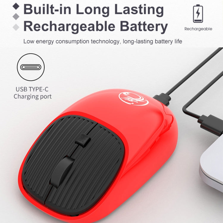 IMICE G4 4 Keys 1600DPI Silent Wireless Gaming Mouse(Black)