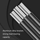Camping Leisure Fishing Aluminum Alloy Portable Folding Chair, Size:Small(Gray)
