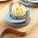 3 in 1 Multifunctional Egg Cutter Half-cut Egg Tool(Blue)
