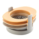3 in 1 Multifunctional Egg Cutter Half-cut Egg Tool(Orange)