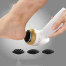 Electric Rechargeable Foot Peeling and Calluses Automatic Vacuum Grinding Foot Pedicure, Style:1200mAh(Gold)