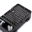 135 in 1 DIY Mobile Phone Disassembly Tool Clock Repair Multi-function Tool Screwdriver Set(Black Gray)