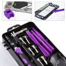 135 in 1 DIY Mobile Phone Disassembly Tool Clock Repair Multi-function Tool Screwdriver Set(Black Gray)