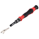 135 in 1 DIY Mobile Phone Disassembly Tool Clock Repair Multi-function Tool Screwdriver Set(Black Red)