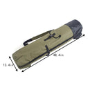 Multifunctional Fishing Rod Bag Fishing Tackle Bag Fishing Supplies,Size: 123x34cm(Army Green)