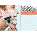 10 PCS Three-layer Stainless Steel Sensor Head Design Comfortable Handle Disposable Manual Shaver