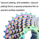 VG SPORTS Bicycle Lightweight Wear -Resistant Colorful Flywheel, Style:8 Speed 11-32T