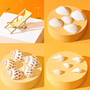 Hardcover Beach Series Photography Props Decoration Still Life Jewelry Food Set Shot Photo Props(Green)