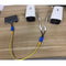 2 Sets RJ45 Network Signal Splitter Upoe Separation Cable, Style:U-01 4 Crystal Heads