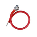 GSA-001 Car Ground Wire Battery Pile Head Extension Cord Battery Connection Line 60cm(Negative)