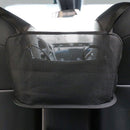 3 PCS Car Seat Hanging Storage Bag, Style:Without Pocket(Black)