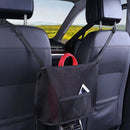 3 PCS Car Seat Hanging Storage Bag, Style:Without Pocket(Black)