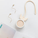 USB Charging Fan Brushless Hanging Neck Mini Sling Lazy Fan(Angel Pink)