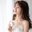 USB Charging Fan Brushless Hanging Neck Mini Sling Lazy Fan(Angel Pink)