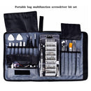 Portable Cloth Bag Mobile Phone Disassembly Maintenance Tool Multi-function Combination Tool Screwdriver Set(Yellow)