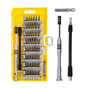 Portable Cloth Bag Mobile Phone Disassembly Maintenance Tool Multi-function Combination Tool Screwdriver Set(Blue)