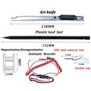 Portable Cloth Bag Mobile Phone Disassembly Maintenance Tool Multi-function Combination Tool Screwdriver Set(Blue)