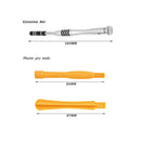 110 in 1 Watch Mobile Phone Disassembly Maintenance Tool Multi-function Chrome Vanadium Steel Screwdriver Set(Blue)