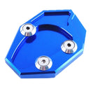 Motorcycle Modified Side Brace Enlarged Base For KAWASAKI ZX14R GTR1400(Blue)