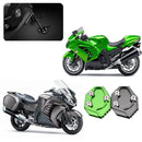 Motorcycle Modified Side Brace Enlarged Base For KAWASAKI ZX14R GTR1400(Green)