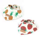 Small Cat And Dog General Small Fresh Style Fruit Scarf Pet Saliva Towel, Size:M(Strawberry)