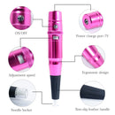 Semi-Permanent Tattoo Pen Apprentice Bleaching Lip Tattoo Eyebrow Instrument(Brown)