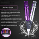 Semi-Permanent Tattoo Pen Apprentice Bleaching Lip Tattoo Eyebrow Instrument(Black)