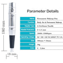 Semi-Permanent Tattoo Pen Apprentice Bleaching Lip Tattoo Eyebrow Instrument(Black)
