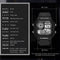 SYNOKE 9619B Nylon Canvas Strap Luminous Waterproof Digital Watch(Black Head Green Belt)