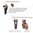 Flyco FS379 Shaver Electric Men Rechargeable Shaver Three-blade Full Body Washed Shaver Beard Knife CN Plug