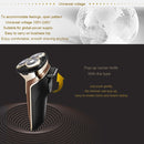 Flyco FS379 Shaver Electric Men Rechargeable Shaver Three-blade Full Body Washed Shaver Beard Knife CN Plug