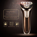 Flyco FS379 Shaver Electric Men Rechargeable Shaver Three-blade Full Body Washed Shaver Beard Knife CN Plug