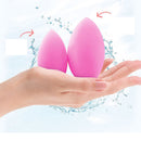 2 Sets Soft and Non-powder Non-latex Beauty Egg Set Color Random Delivery(Silver Cover 5 PCS)