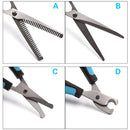 6 PCS / Set B99588 Pet Comb Nail Clipper Set Pet Trimming Grooming Supplies