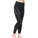 DIVE&SAIL 1.5mm Thick Warm Diving Pants Split Snorkeling Pants Sailing Surfing Winter Swimming Trunks for Women, Size: XS(Red)