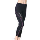 DIVE&SAIL 1.5mm Thick Warm Diving Pants Split Snorkeling Pants Sailing Surfing Winter Swimming Trunks for Women, Size: S(Purple)