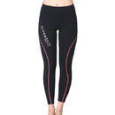 DIVE&SAIL 1.5mm Thick Warm Diving Pants Split Snorkeling Pants Sailing Surfing Winter Swimming Trunks for Women, Size: M(Red)