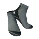 DIVE & SAIL 1.5mm Neoprene + Nylon Snorkeling Socks Diving Socks Anti-slip Anti-scratch Beach Socks, Size:S (33-35)(Men Gray)
