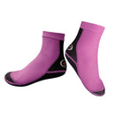 DIVE & SAIL 1.5mm Neoprene + Nylon Snorkeling Socks Diving Socks Anti-slip Anti-scratch Beach Socks, Size:S (33-35)(Women Purple)