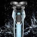 SID 386 Electric Shaver Intelligent Rechargeable Multi-function Three-in-one Men 4D Razor Body Wash