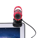 HXSJ A859 480P Computer Network Course Camera Video USB Camera Built-in Sound-absorbing Microphone(No Camera Function Red)