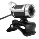 HXSJ A859 480P Computer Network Course Camera Video USB Camera Built-in Sound-absorbing Microphone(Black)