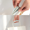 40 PCS Silicone Anti-stroke Handle Effort-saving Bag Carrier Plastic Bag Shopping Bag Handle Lifter(Blue)